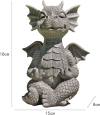 MystiCalls Garden Dragon Meditated Statue Collecting