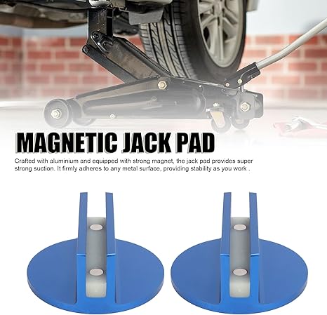 Jack Pad Slotted - Universal Magnetic, Frame Rail Protector