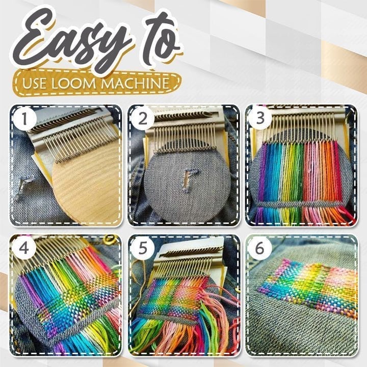 🎄🎄Early Christmas Hot Sale 48% OFF - Darning Mini Loom Tool 10 needles(🔥🔥BUY 2 GET 1 FREE)