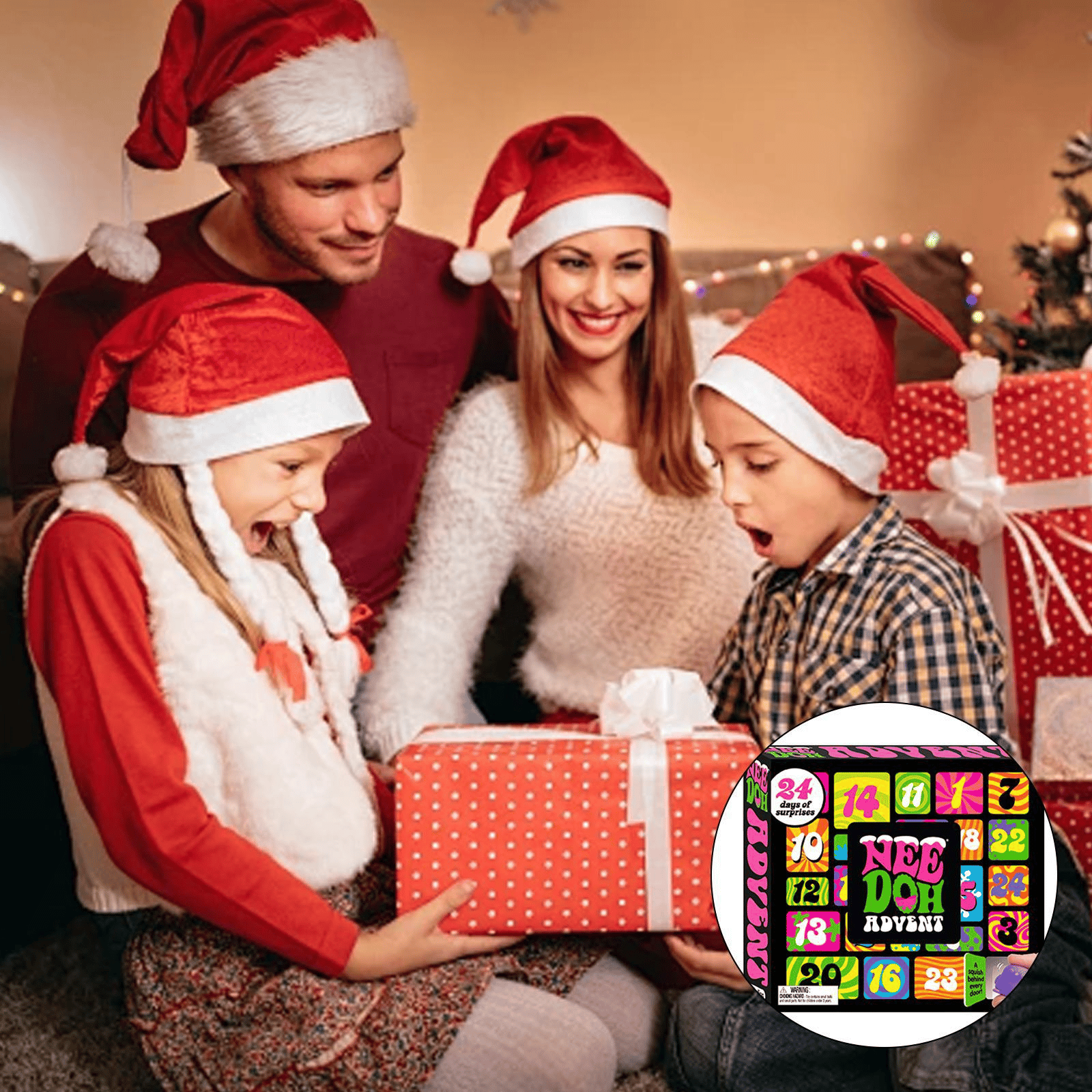 🎁TikTok Last Day Sale - 70% OFF🎅Needoh Advent Calendar 2025-- Christmas Countdown