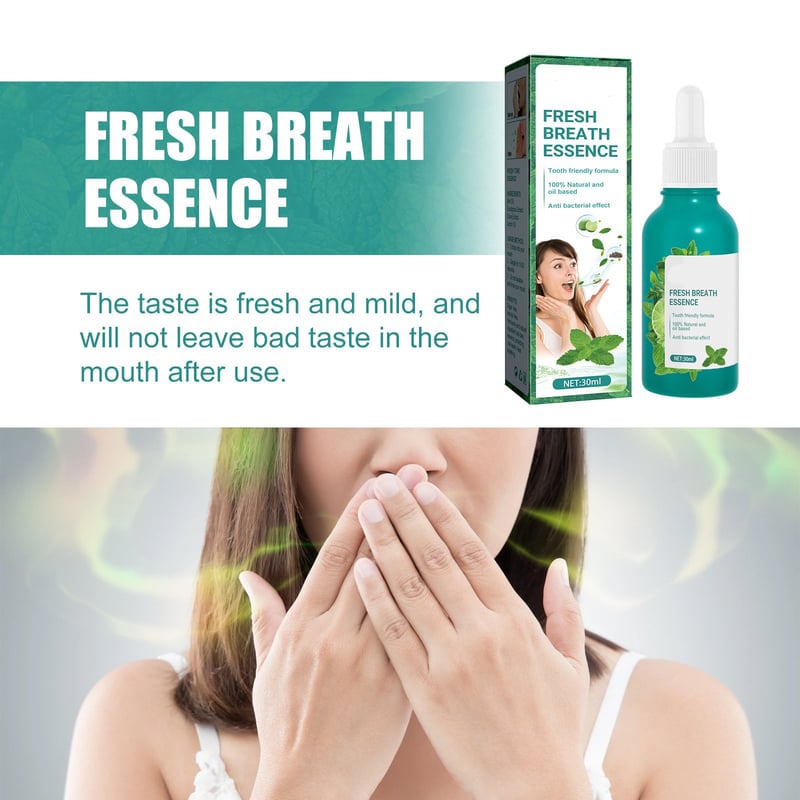 🎉LAST DAY -70%OFF - 🔥🥳Fresh Breath Oral Care Essence