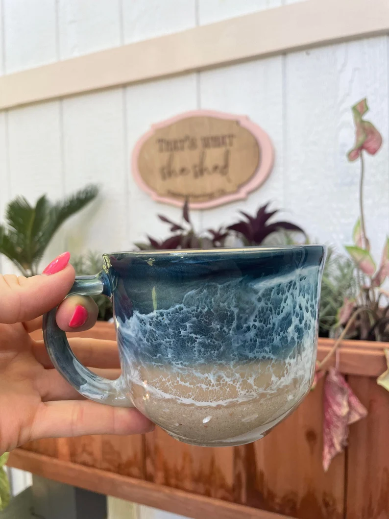 🌊Beach Inspired Coffee Mug-（Save 49% on hot first week sales）