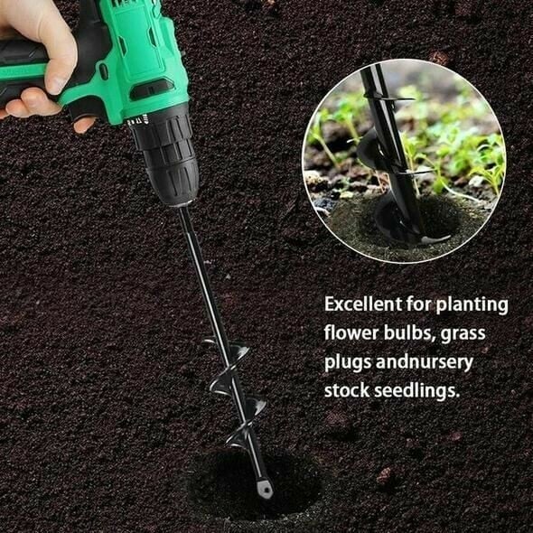 🔥LAST DAY SALE 50% OFF🔥Easy Gardening Auger Spiral Drill Bit