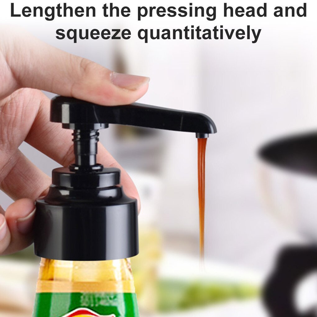 (🎅EARLY CHRISTMAS SALE-49% OFF)Sauce & Lotion Dispenser Pump Head🎁BUY 2 GET 1 FREE(3 PCS)