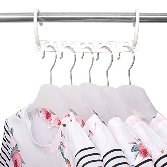 Space Saving Hanger Magic Clothes Hanger with Hook Closet Organizer