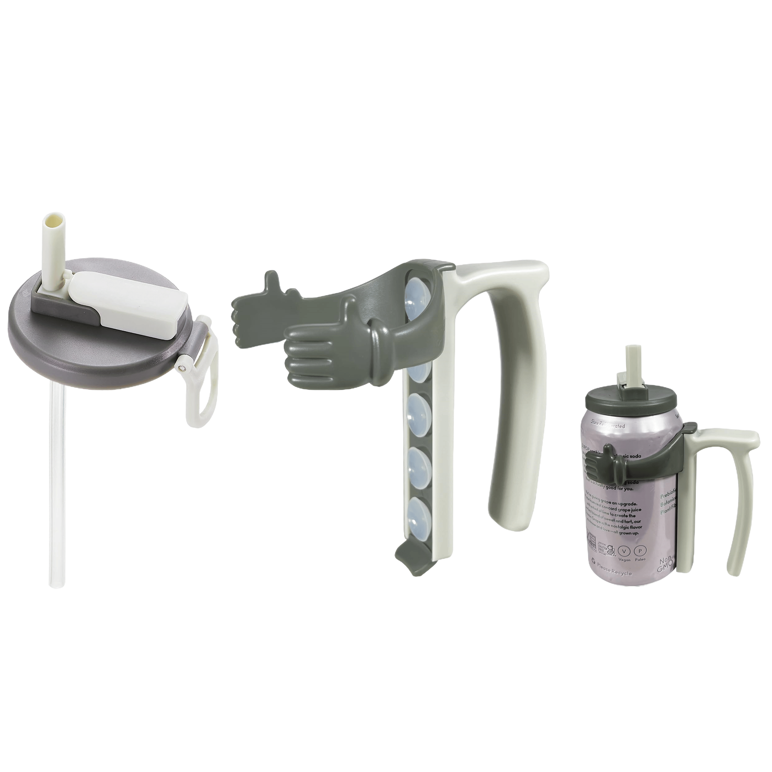 ⏰LAST DAY SALE 50% OFF - Soda Can Lids and Holders for 12oz Cans