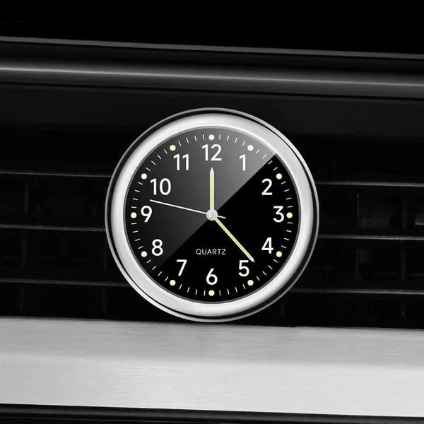 🔥Buy 5 Save 20% & Free Shipping-The new small luminous car clock, you can clearly see the time at night