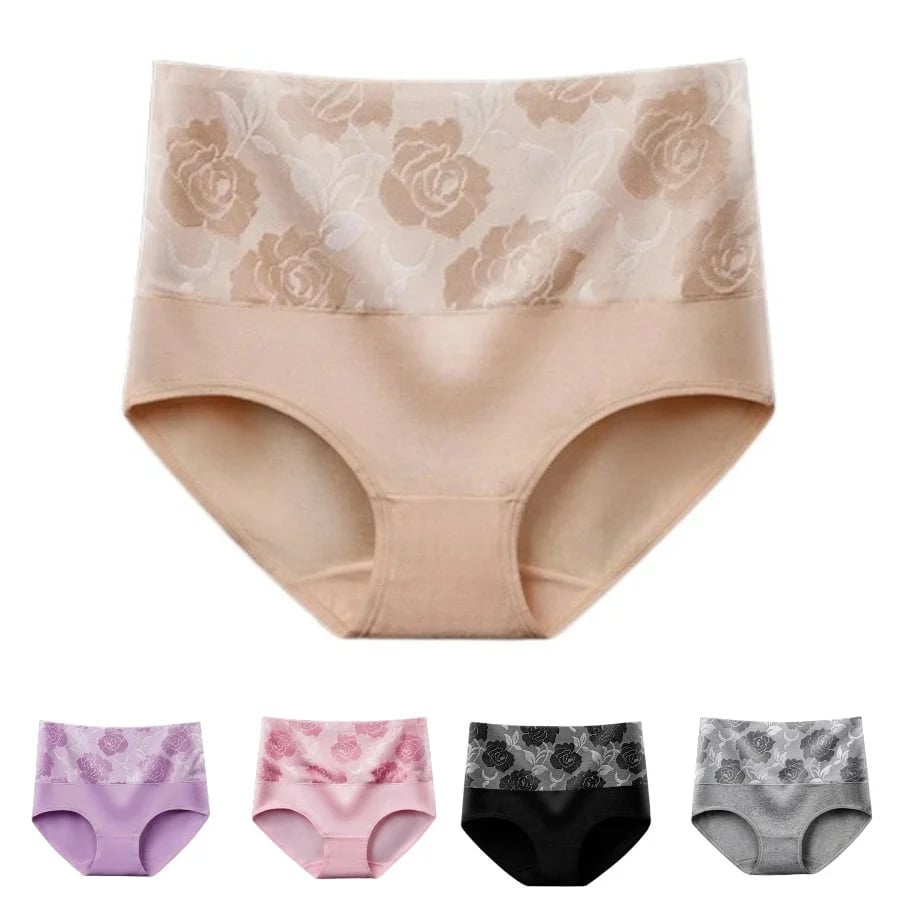 🔥Last Day Promotion 70% OFF-🔥-Cotton Tummy Control  Underwear🔥Buy 5 Get 5 Free