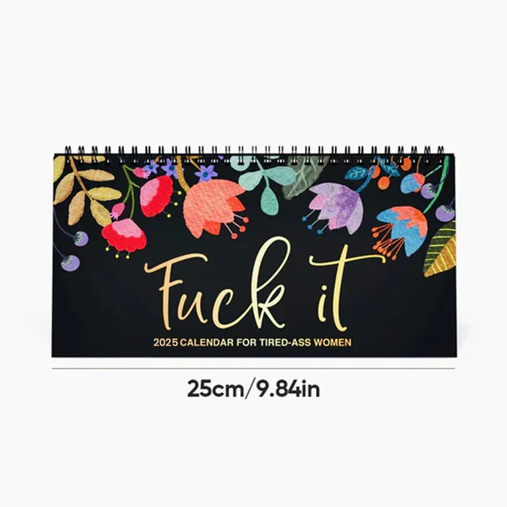 (🔥TikTok Summer SALE) - 2025 Calendar For Tired-Ass Women