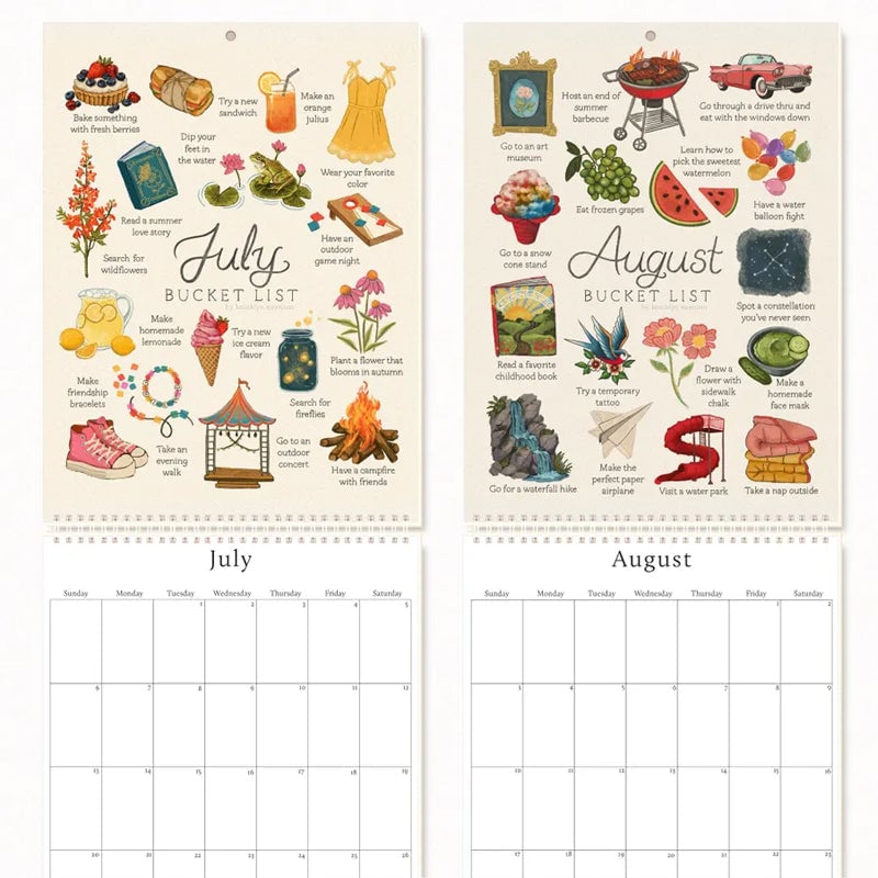 🎅Christmas Pre-Sale Promotion 49% OFF🎄2025 Bucket List Calendar