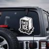 ⏰Historical Lowest Price: Save 49%-🔥ICE Out of L.A. Car Window Sticker