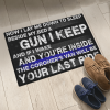 (NEW YEAR PRE SALE--50% OFF)NOW I LAY ME DOWN TO SLEEP DOOR MAT LIMITED EDITION