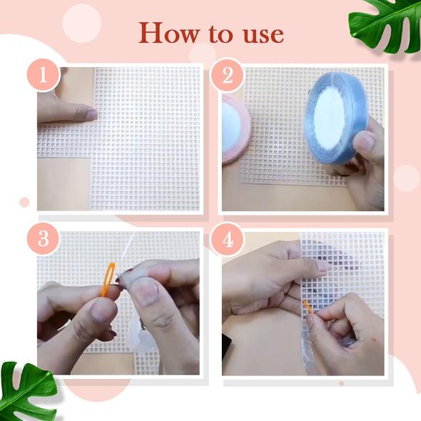 Flower Chiffon Ribbon Handbag DIY Kit