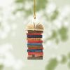 Christmas Book Tree Ornament - Perfect Gift For Book Lovers