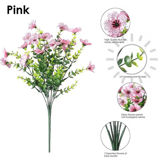 🌸Mother's Day Hot Sale 50% OFF-UV Resistant Colorful Artificial Flower