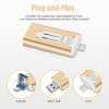 🏆Letzter Tag 49% Rabatt✨32 ~ 1TB Micro USB + 8 Pin + USB 3,0 4 in 1 Handy Computer U-Disk