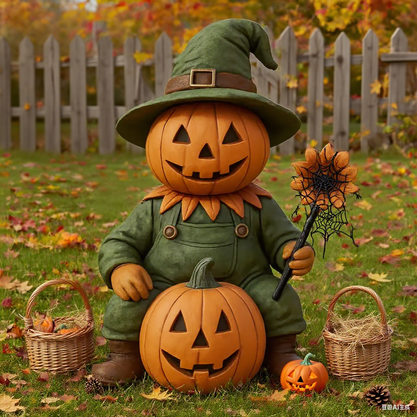 🎃 Pumpkin Man Figurine
