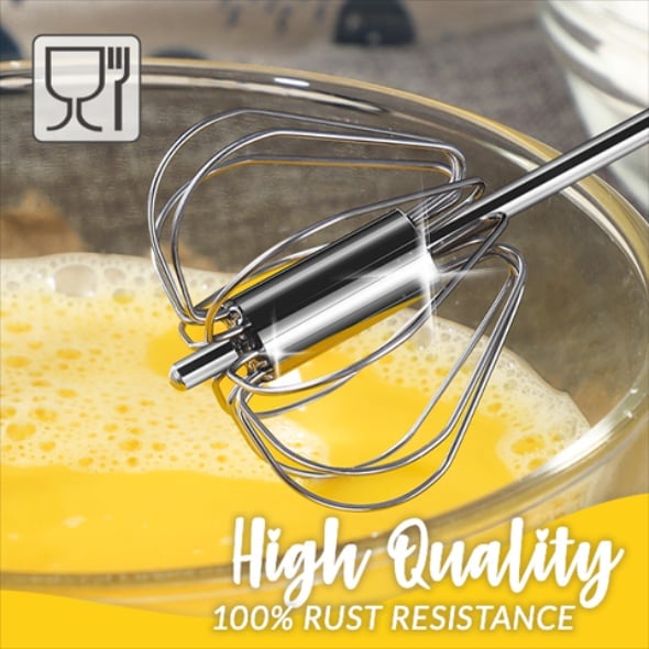 🎁TikTok Spring Last Day Promotion -80% OFF🔥Stainless Steel Semi-Automatic Whisk