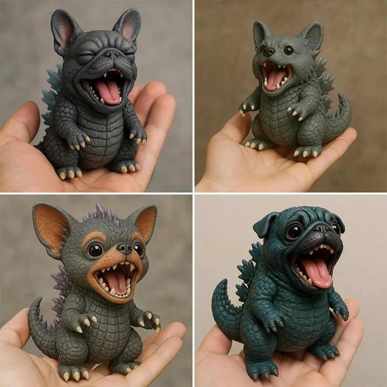 🔥LAST DAY 50% OFF -🦖Cute Monster Dogs