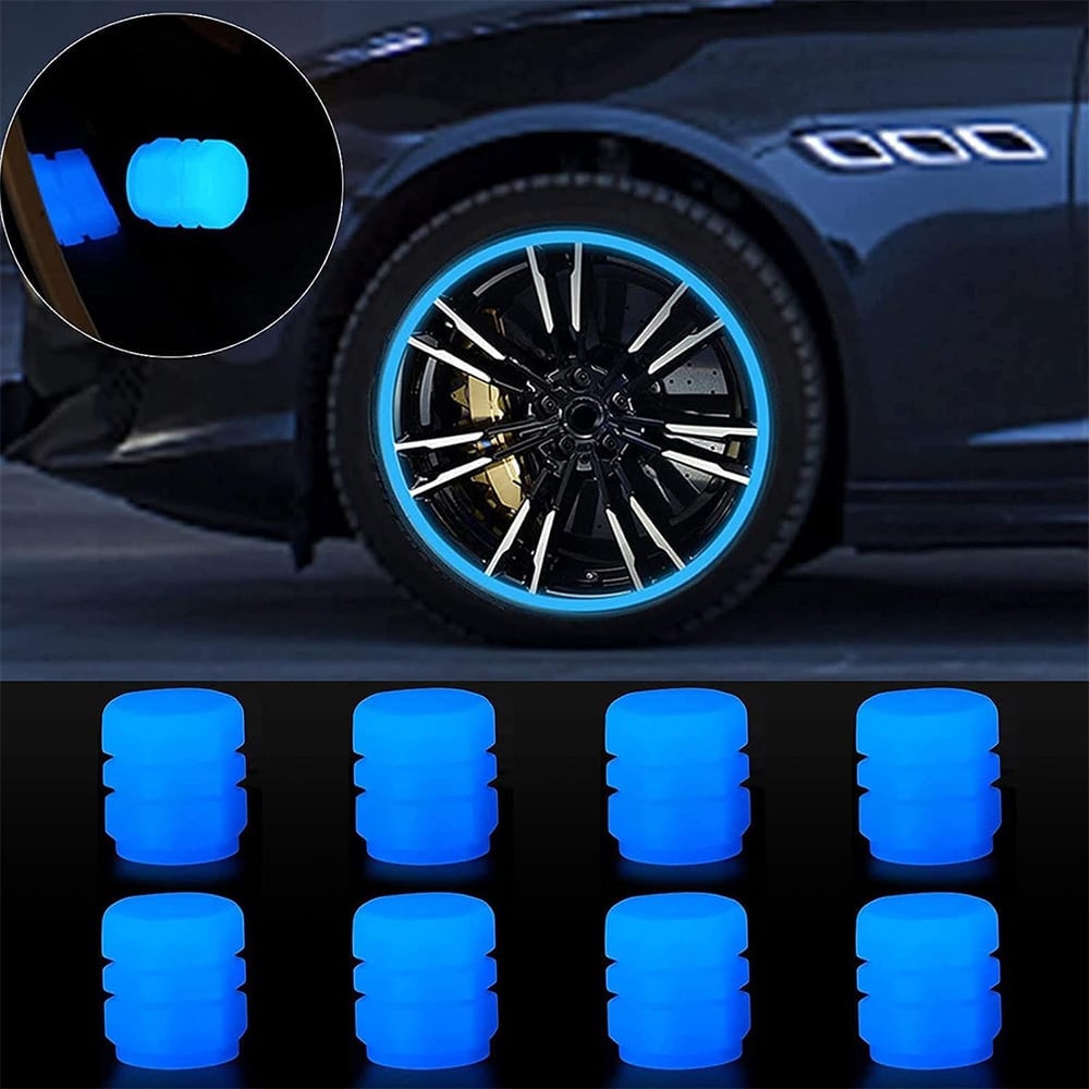 🎁TikTok Last Day Sale - 70% OFF🚗Glow-in-the-Dark Tire Caps 💡