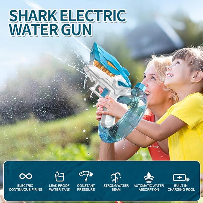 (🎄Early Christmas Sale - 49% OFF) Shark Electric Water Gun