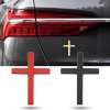 ⏰LAST DAY SALE 50% OFF✝️Metal Jesus Christ Cross Badge Stickers