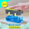 2 in 1 Soap Dispenser