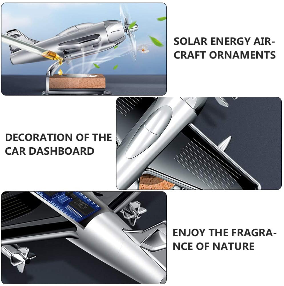 (🔥Mother's Day Hot Sale - 50% OFF) Solar Cessna Aircraft With Unique Fragrance-Buy 2 Get 1 Free