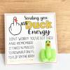 🤣Funny Middle Finger Duck Lucky Charm Gift