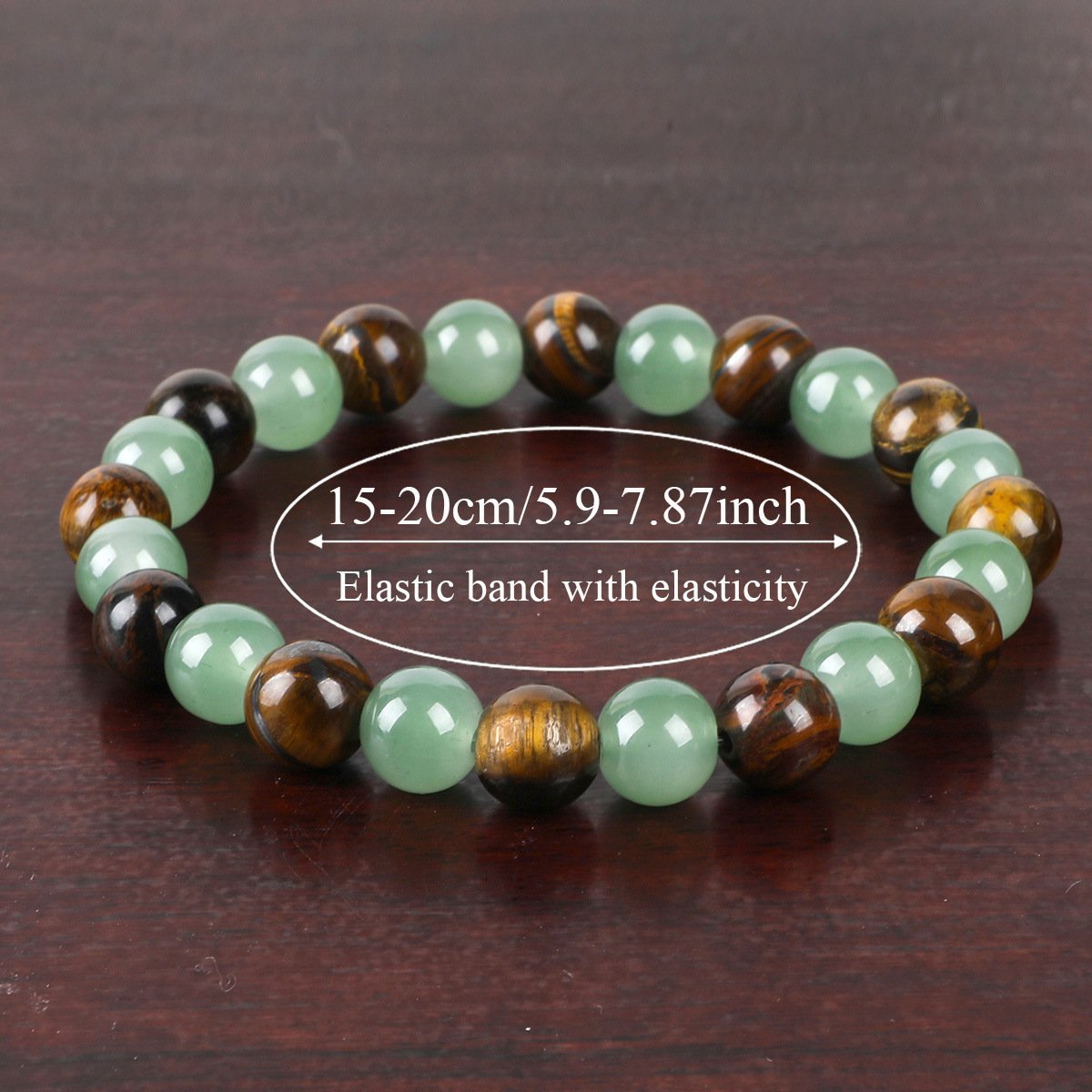 🎁TikTok Last Day Sale - 70% OFF🍀💰Money Attraction Bracelet with Green Aventurine & Tiger Eye