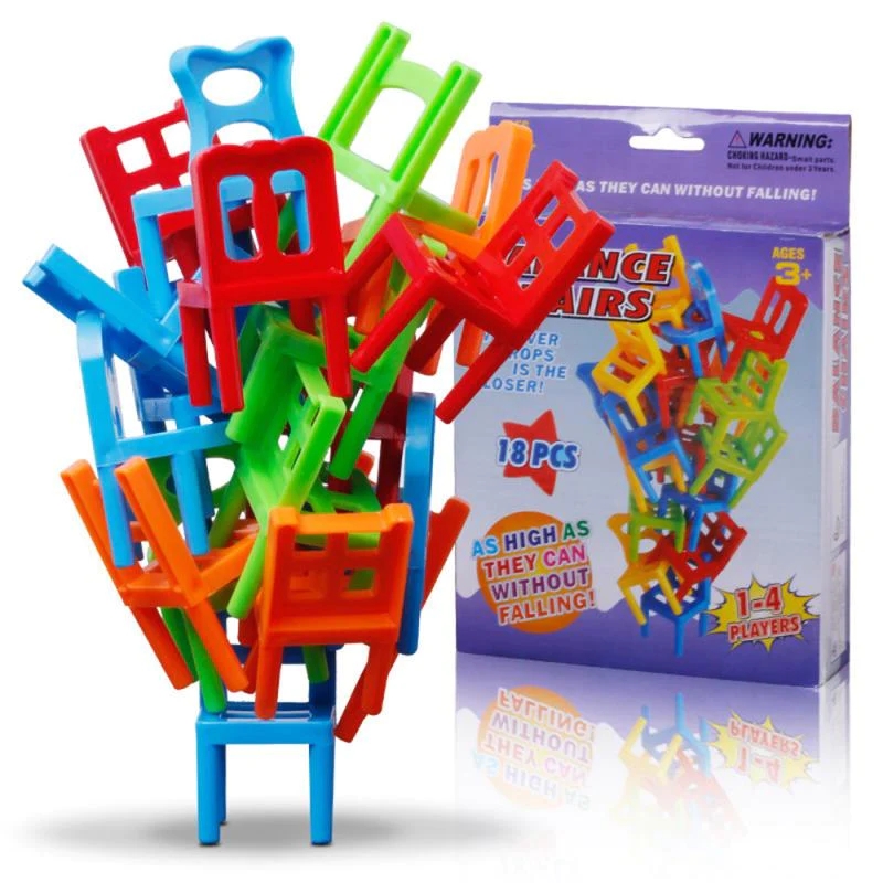 Christmas Hot Sale 48% OFF - Chairs Stacking Tower Balancing Game - 🔥BUY 3 GET 1 FREE