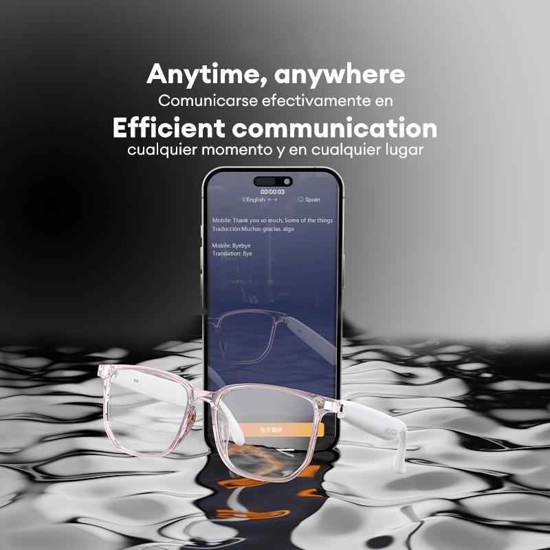 🔥Last Day Sale - 50% OFF💥AI Wireless Bluetooth Translation Glasses