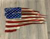 Patriotic Tattered Flag Wall Art