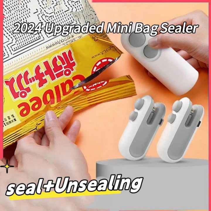 🔥Last Day 50% OFF- 2024 Upgraded Mini Bag Sealer