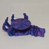 3D-Printed Spooky Skeleton Hand Self-Adjusting Coaster