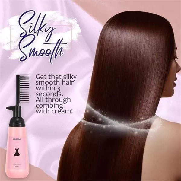 💝Christmas Hot Sale 49% OFF🎁3-Second Silk & Gloss Hair Straightening Cream