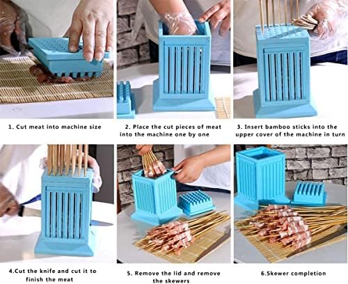 49 Hole Skewers Kebab Maker Box