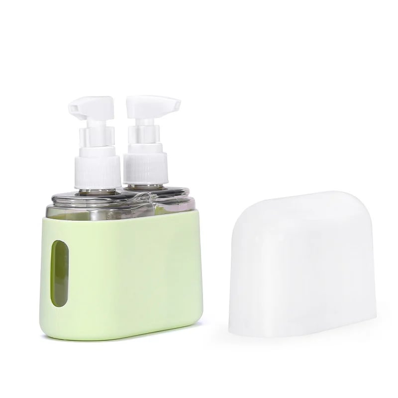 🎁2024 Hot Sale🎁 Mini Shampoo Dispenser Portable Travel Bottle Set