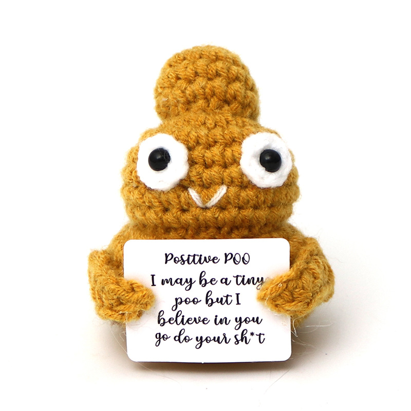 🔥Last Day Promotion - 70% OFF🎁Optimistic Potato🥔💩 Knitted Yarn Doll