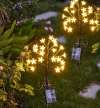 Outdoor Waterproof Cherry Blossom  Multicolor Solar Garden Lights