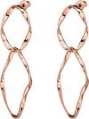 PAVOI 14K Gold Plated Dangle Earrings for Women | Infinity Cute Hanging Hoop Earrings