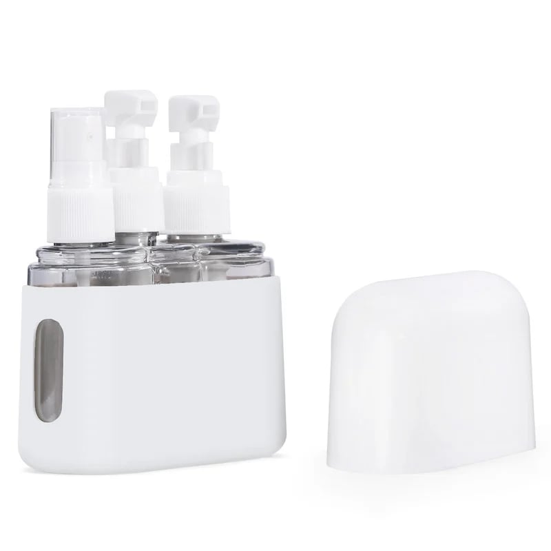 🎁2024 Summer Hot Sale🎁 Mini Shampoo Dispenser Portable Travel Bottle Set