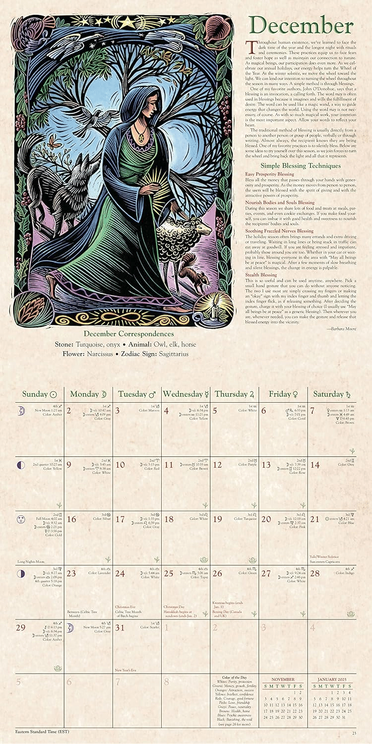 🔥Last Day Promotion 48% OFF-🎁- 2025 Witches' Calendar