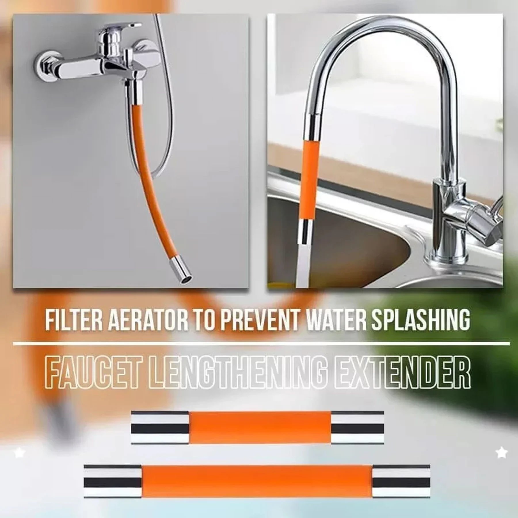 TikTok Last Day Promotion -70% OFF🎉Flexible Faucet Extender For Home