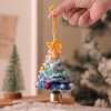 🎄Tiny Handmade Christmas Tree – Cozy Ornament & Heartfelt Holiday Gift