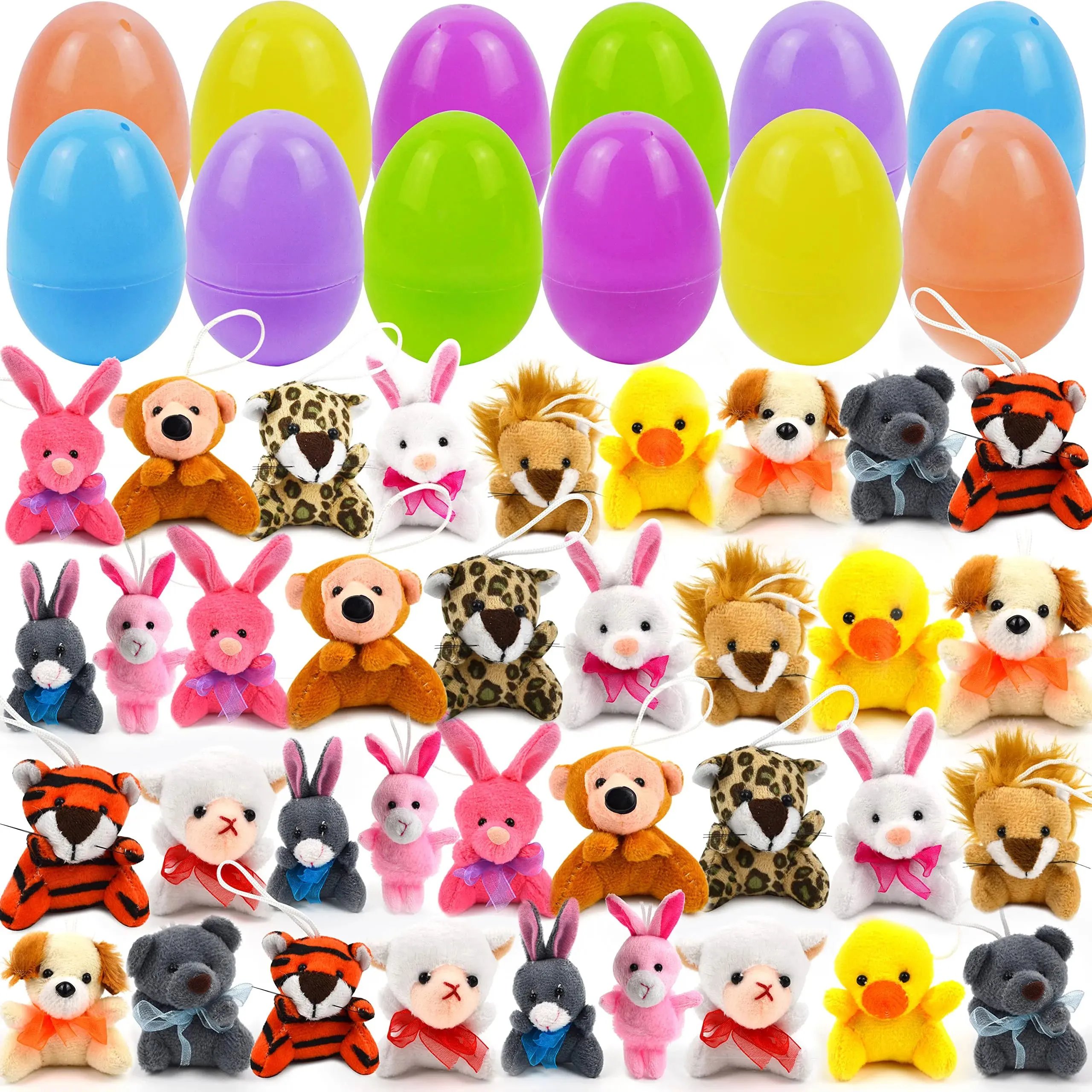 🔥Easter Special Sale - 49% OFF🎁Prefilled Easter Eggs, Filled with Plush Animal Toys