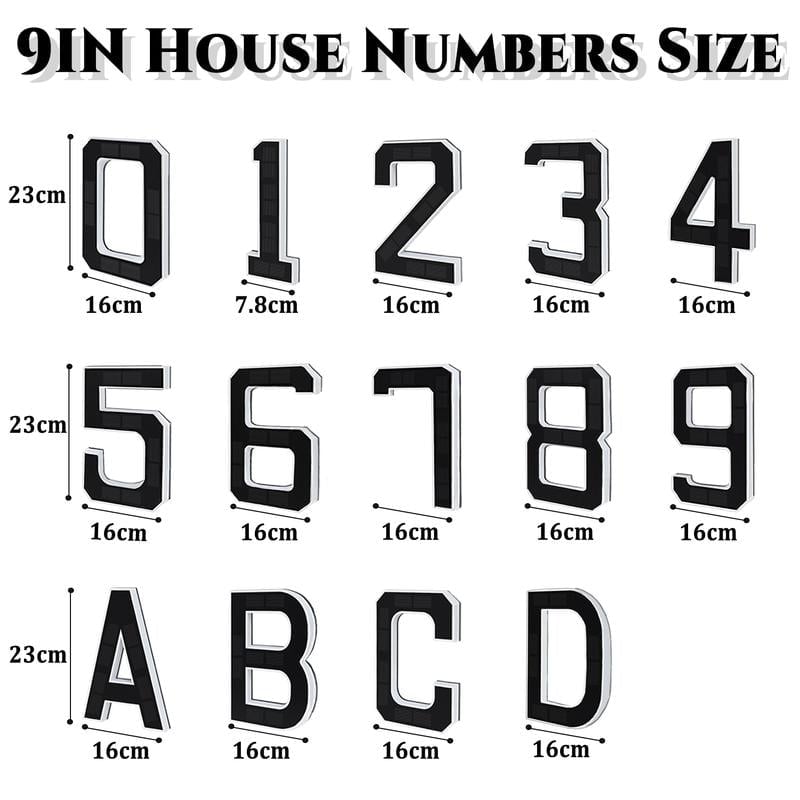 🎁TikTok Last Day Sale - 70% OFF🔥Lighted House Numbers for Outside
