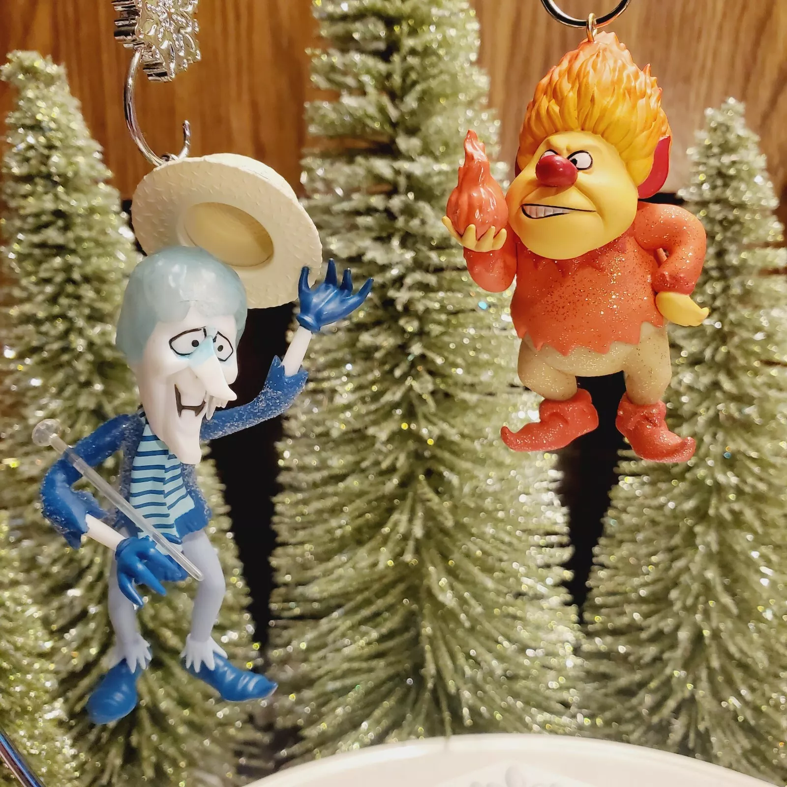 (🎄Early Christmas Sale - 49% OFF)🔥Snow Miser & Heat Miser Keepsake Tree Ornaments