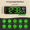 🔥HOT SALE 70% OFF🔥2024 Upgraded Digital Wall Clock Large Display