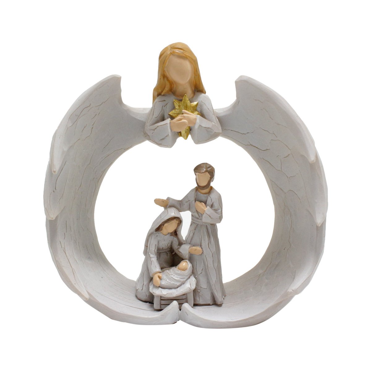 🔥God Be With You - Nativity scene angel religious decoration